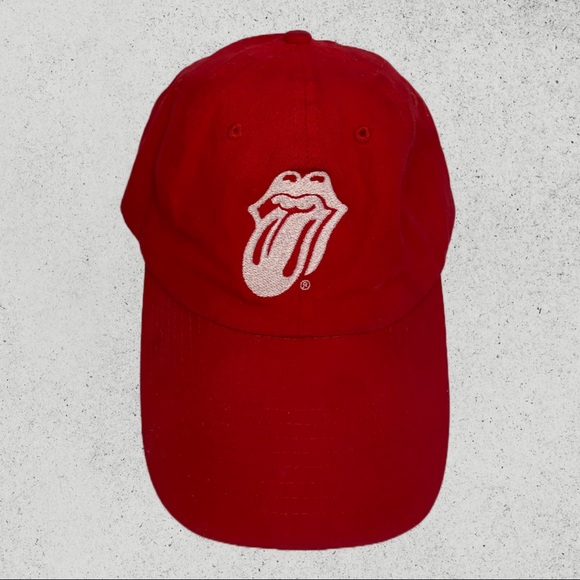 Vintage Other - Red Vintage Rolling Stones Hat